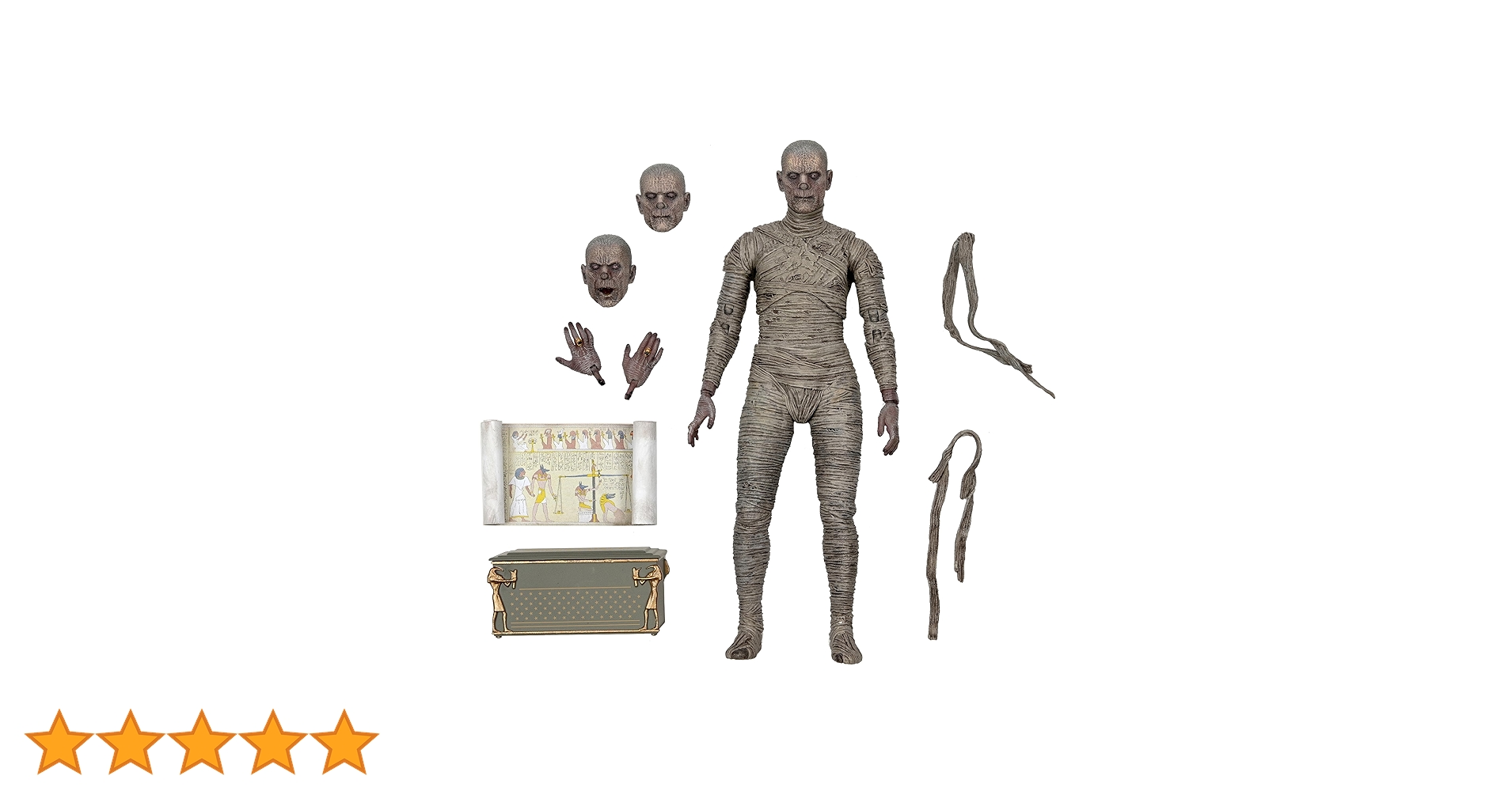 ネカ　ザ・マミー&アクセサリーセット ASTRO ZOMBIES | NECA UNIVERSAL MONSTERS THE MUMMY ACCESSORY SET